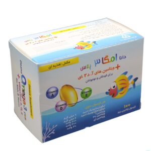 کپسول ژلاتینی امگا 3 پلاس دانا مناسب کودکان و نوجوانان