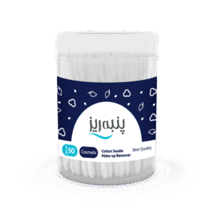 گوش پاک کن آرایشی پنبه ریز ۵۰ عددی