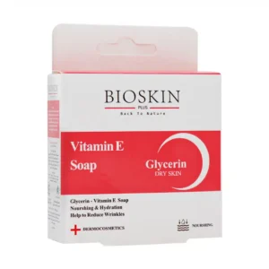 صابون جوان کننده ویتامین E بایو اسکین پلاس مناسب انواع پوست 100 گرم