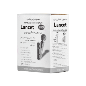 سر سوزن تست قند خون لانست دو پر بهبود برتر بالین
