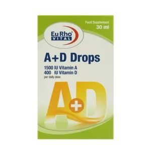 قطره خوراکی آ+د یوروویتال 30 میلی لیتر