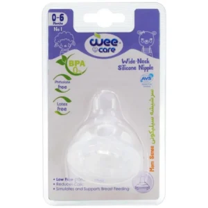 سرشیشه دهانه عریض وی کر N 514 مدل MomSense سایز 0 تا 6 ماه