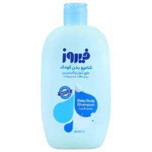 شامپو بدن حاوی عصاره گوار و گلیسیرین آبی پوست های خشک و حساس فیروز