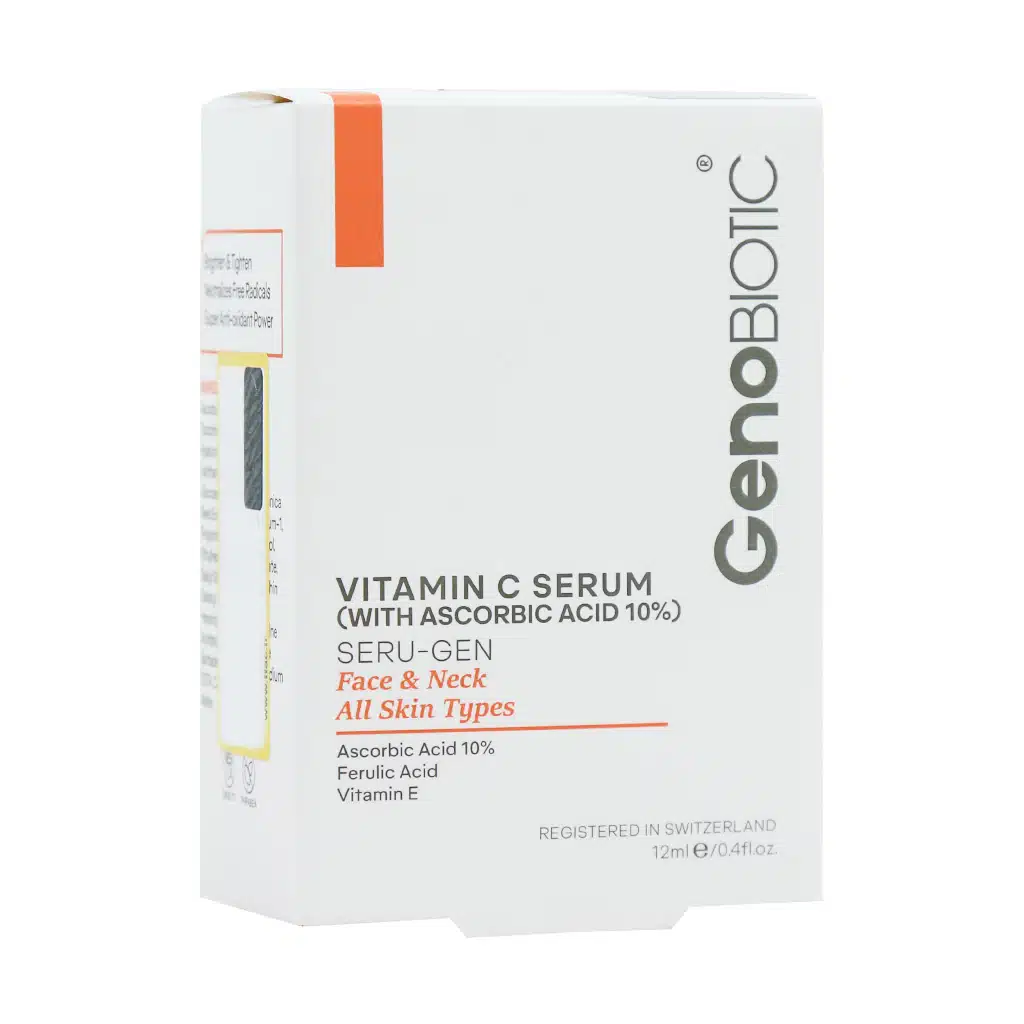 ژنوبایوتیک سرم ویتامین c آسکوربیک اسید-هلثیا فارمسی