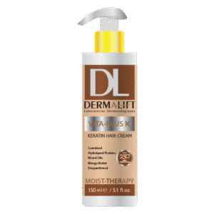 کرم مو بدون آبکشی ویتا پلاس کی موی کراتینه درمالیفت 150 میلی لیتر